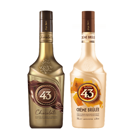 Licor 43 Chocolate & Crème Brûlée Bundle